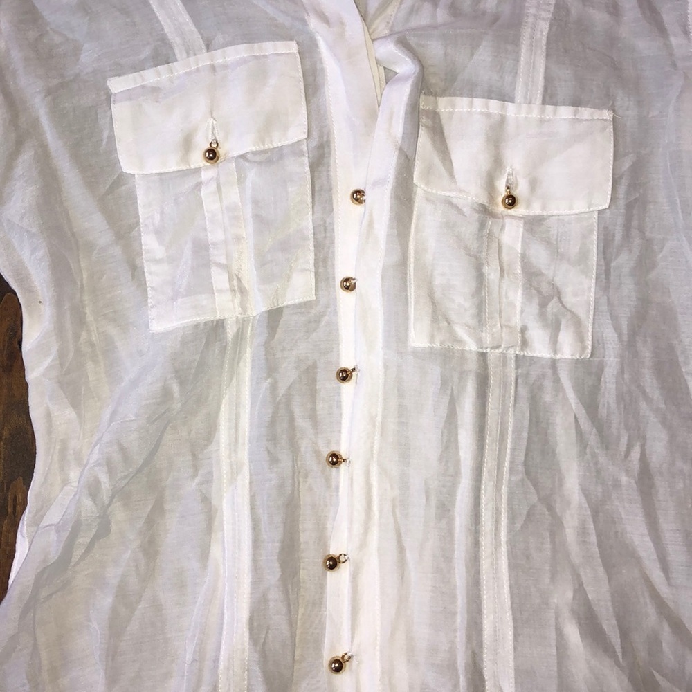 White button down - Picture 2 of 3